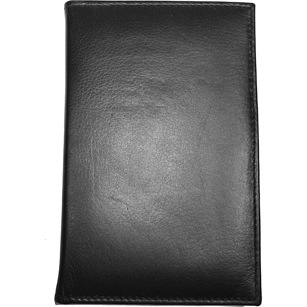 Budd Leather RFID Credit Card Secretary Black Budd Leather Men s Wallets