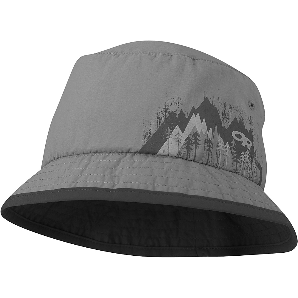 Outdoor Research Solstice Sun Bucket Kids Pewter Outdoor Research Hats Gloves Scarves