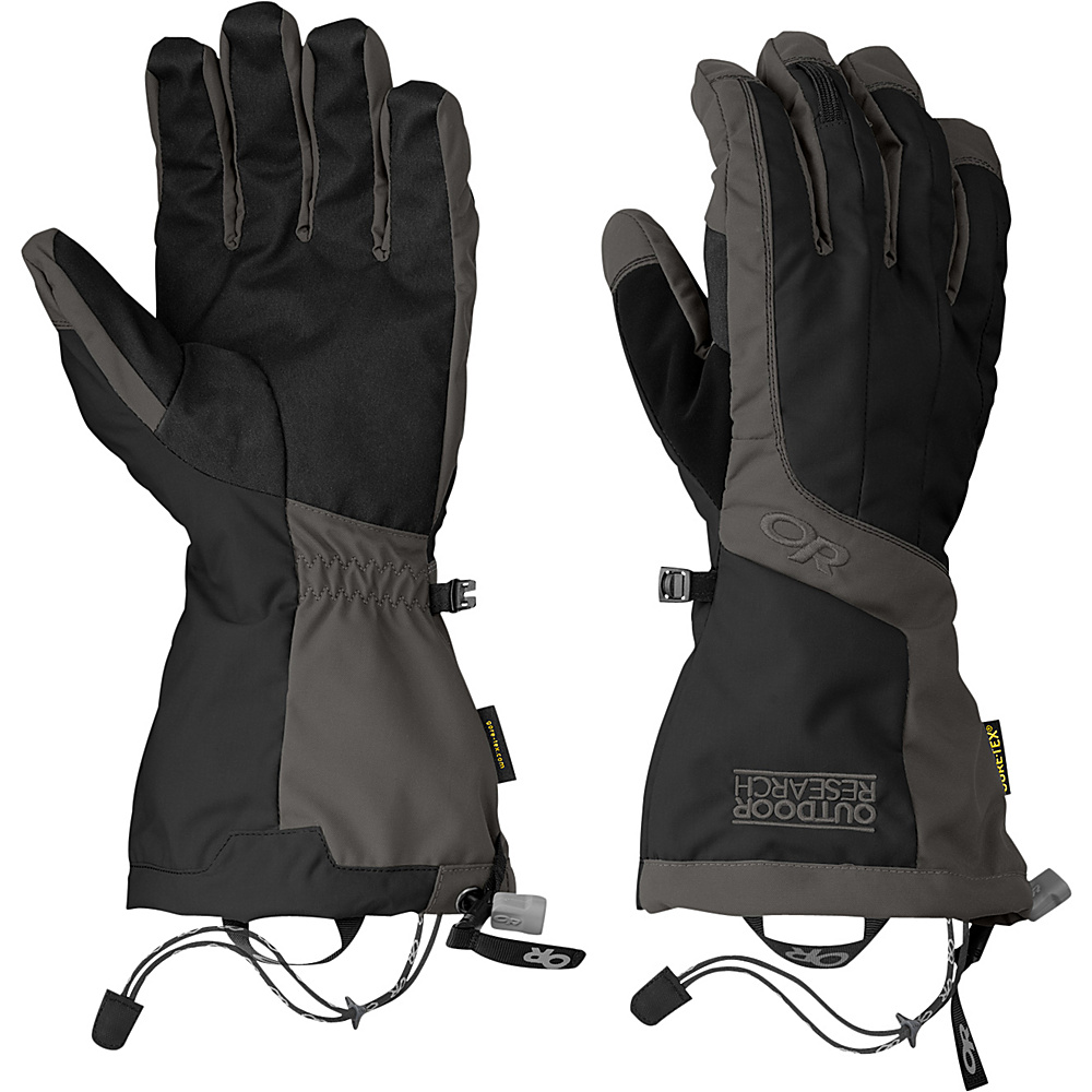 Outdoor Research Arete Gloves Black Charcoal â Small Outdoor Research Hats Gloves Scarves