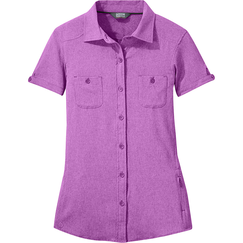 Outdoor Research Womens Reflection Short Sleeve Shirt XL Wisteria â Extra Large Outdoor Research Women s Apparel
