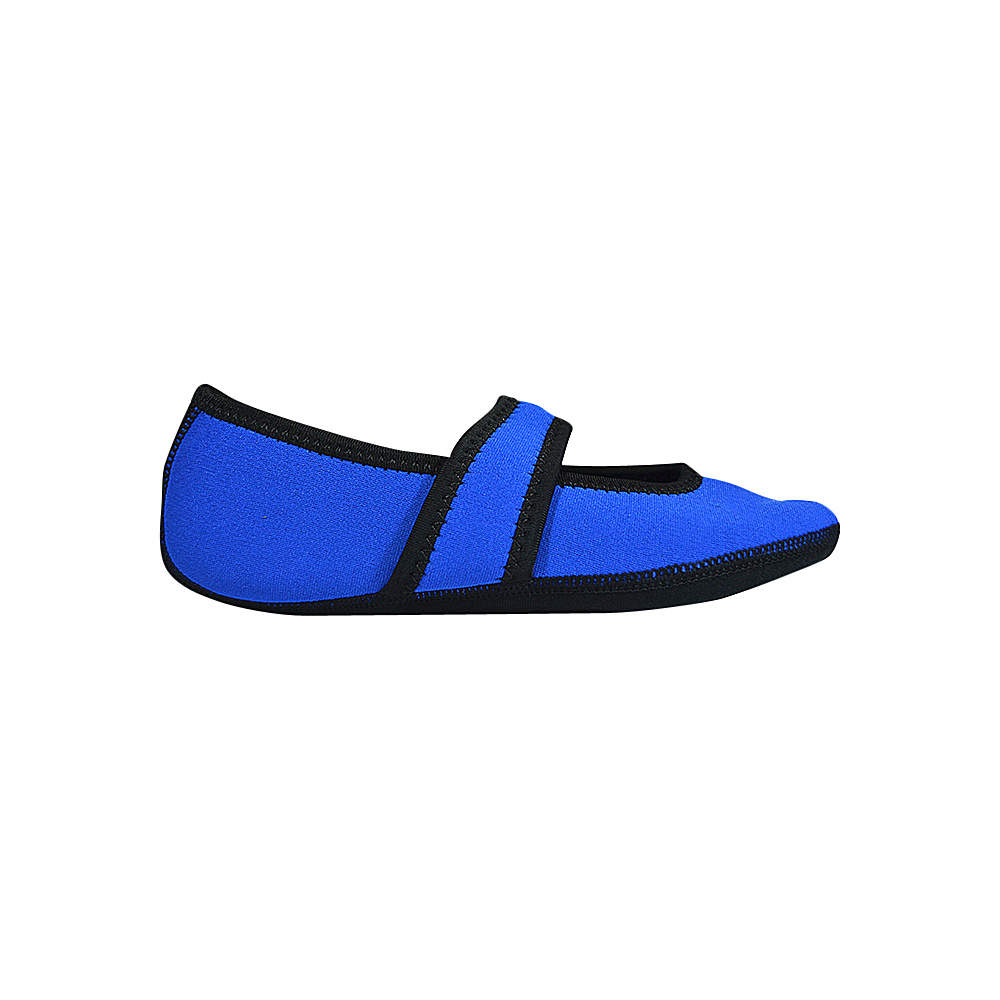 NuFoot Betsy Lou Travel Slipper Solids L Royal Blue NuFoot Women s Footwear