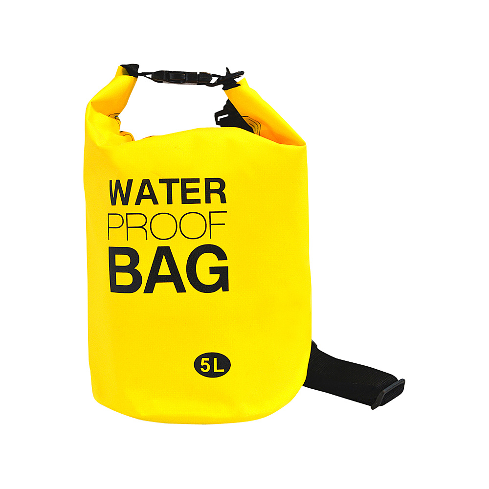 NuFoot NuPouch Water Proof Bags 5L Yellow NuFoot Travel Organizers