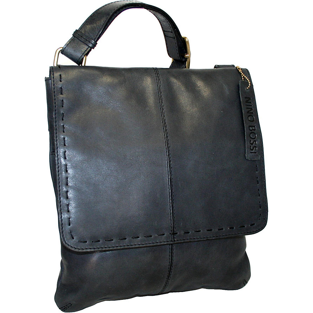 Nino Bossi Proud Mary Crossbody Black Nino Bossi Leather Handbags