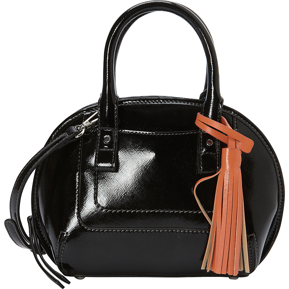 Nine West Handbags Mini Ellisha Satchel Black Nine West Handbags Manmade Handbags