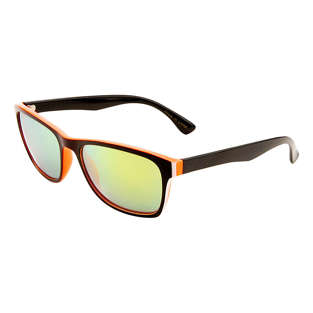 SW Global Eyewear Dino Rectangle Fashion Sunglasses Orange SW Global Sunglasses