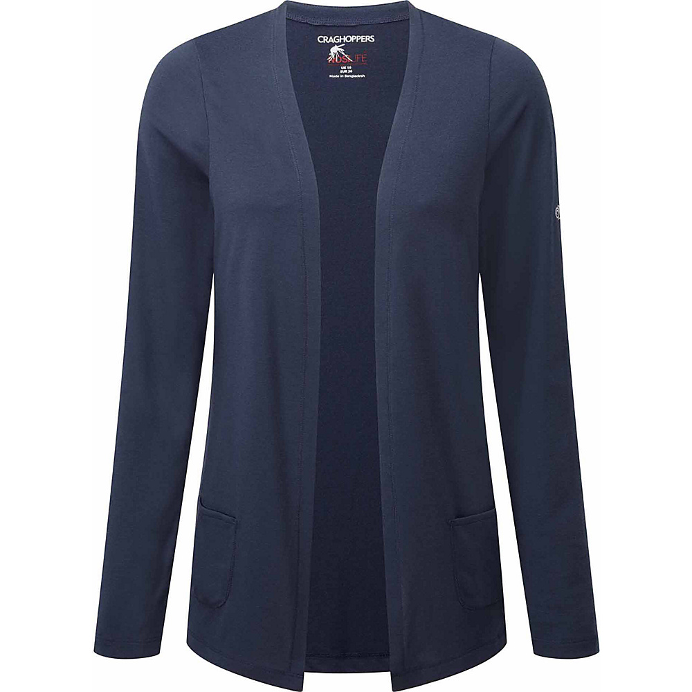 Craghoppers Nosilife Astrid Cardigan 14 Soft Navy Craghoppers Women s Apparel