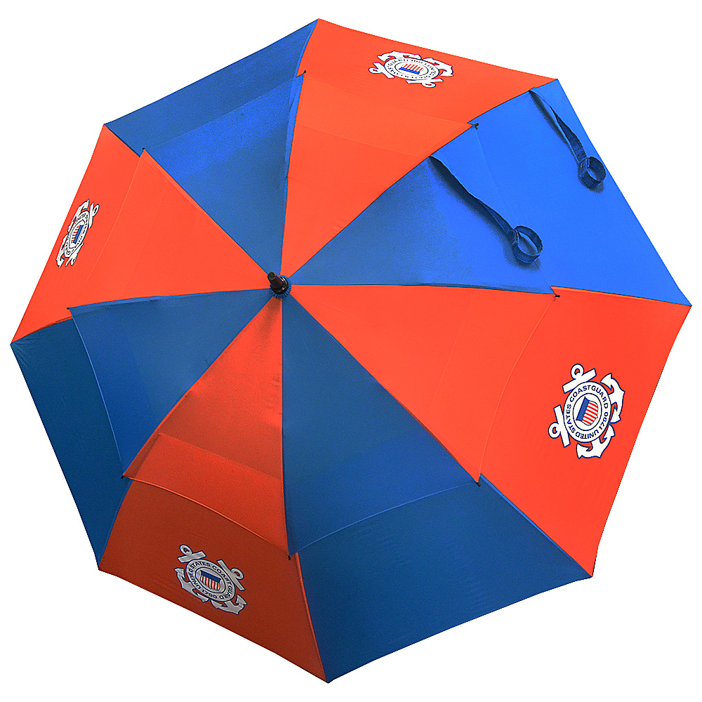 Hot Z Golf Bags 62 Double Canopy Umbrella Coast Guard Hot Z Golf Bags Sports Accessories