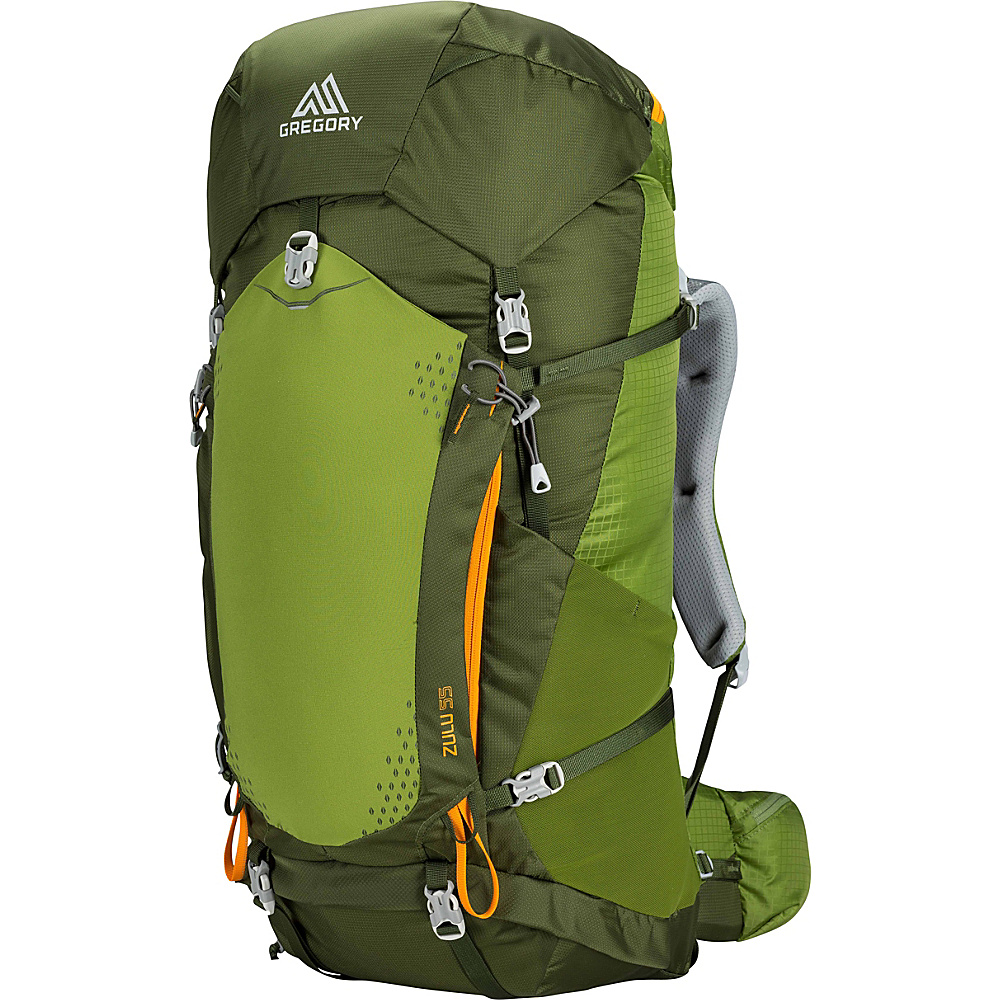 Gregory Zulu 55 Small Moss Green Gregory Day Hiking Backpacks
