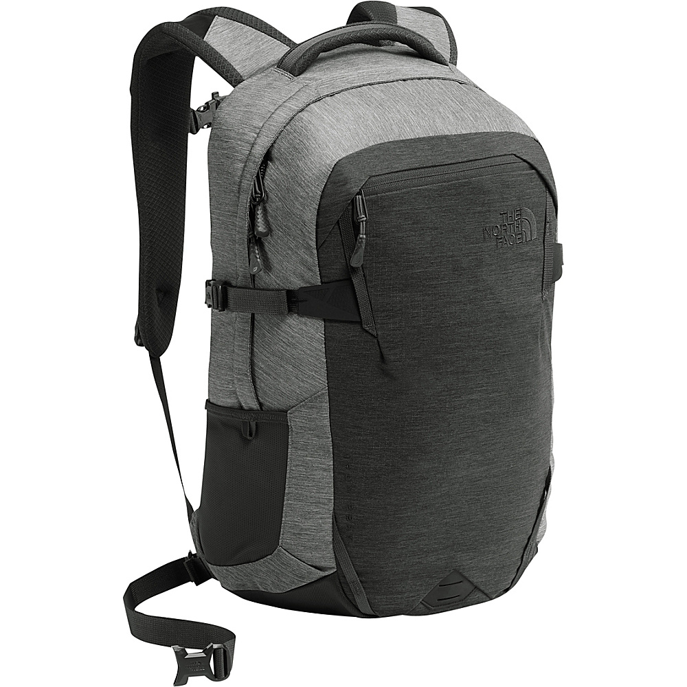 The North Face Iron Peak Laptop Backpack Tnf Dark Grey Heather Tnf Medium Grey Heather The North Face Business Laptop Backpacks
