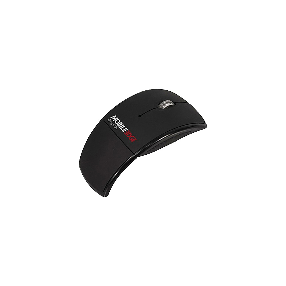 Mobile Edge Wireless Folding Optical Mouse Black Mobile Edge Electronic Accessories