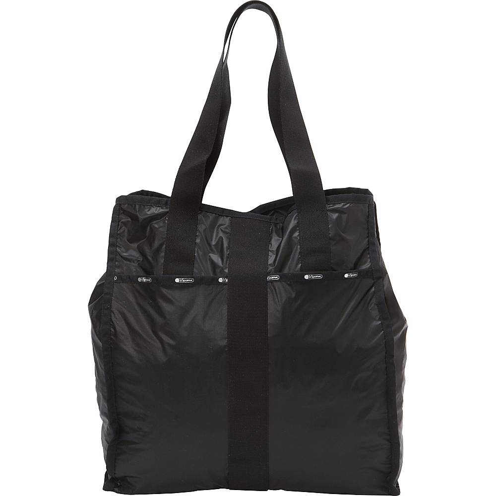 LeSportsac Large City Tote True Black LeSportsac Fabric Handbags