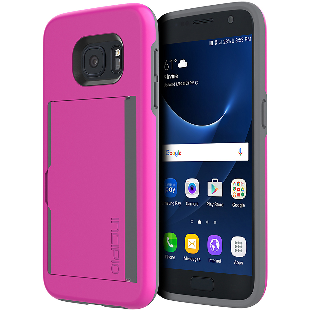 Incipio Stowaway for Samsung Galaxy S7 Pink Incipio Electronic Cases
