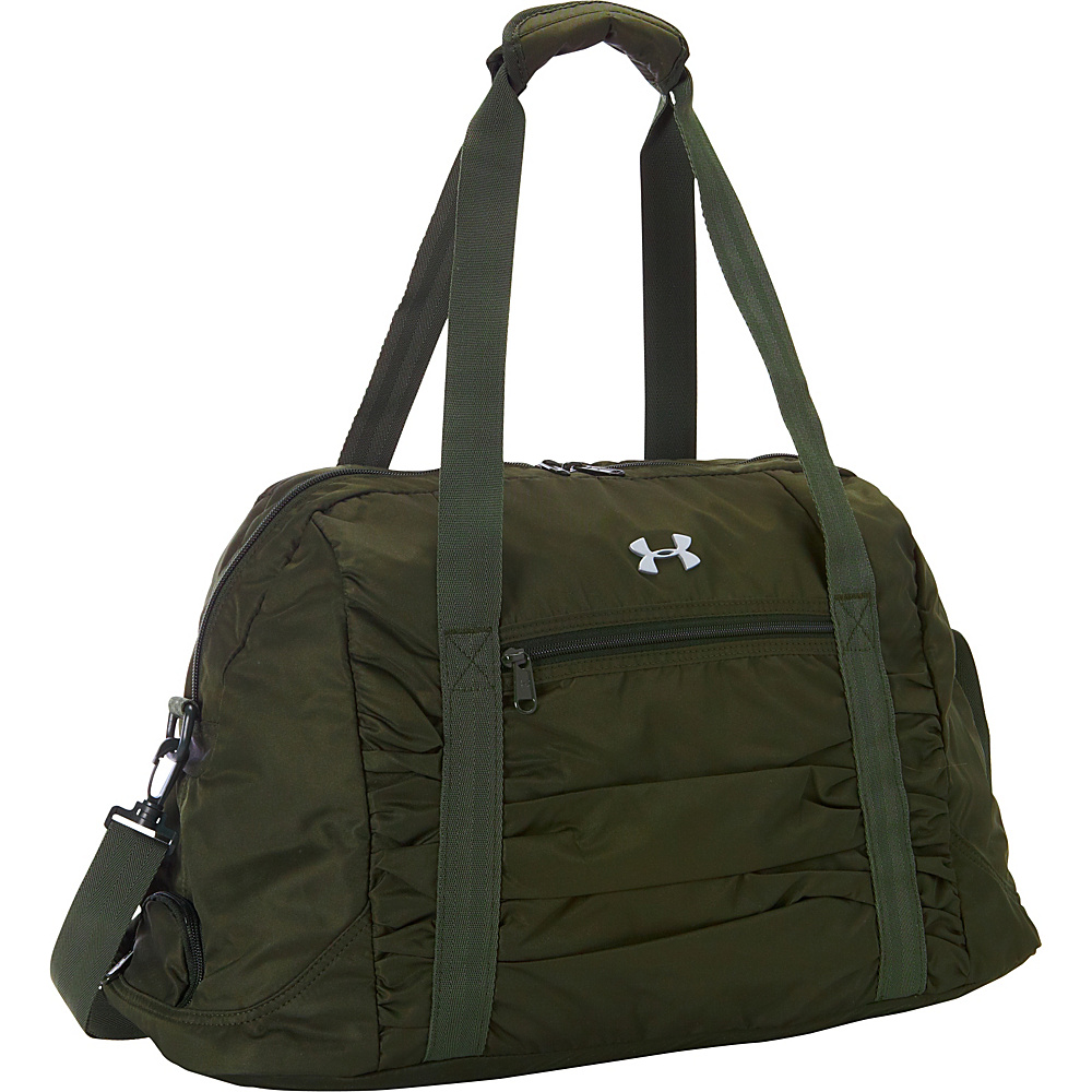 Under Armour The Works Gym Bag Artillery Green Downtown Green Silver Under Armour All Purpose Duffels