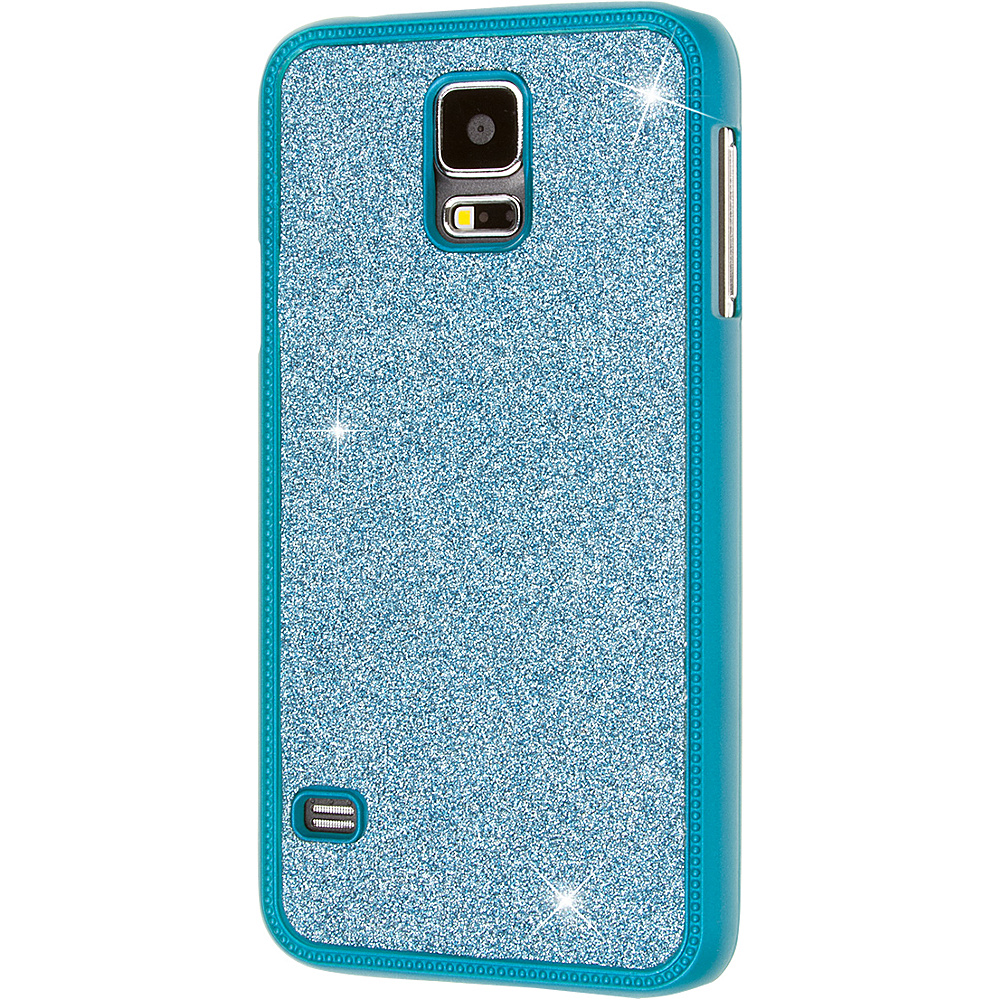EMPIRE GLITZ Glitter Glam Case for Samsung Galaxy S5 Teal EMPIRE Electronic Cases