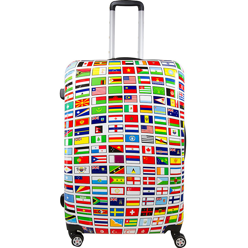 ful Flags Hardside 28in Spinner Upright Luggage Multi ful Hardside Checked