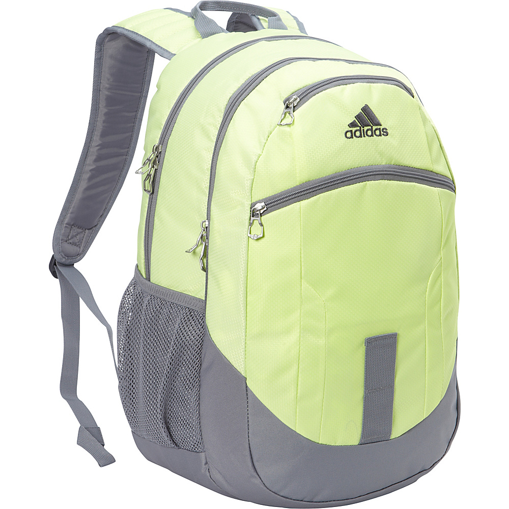 adidas Foundation II Backpack Frozen Yellow Grey adidas School Day Hiking Backpacks