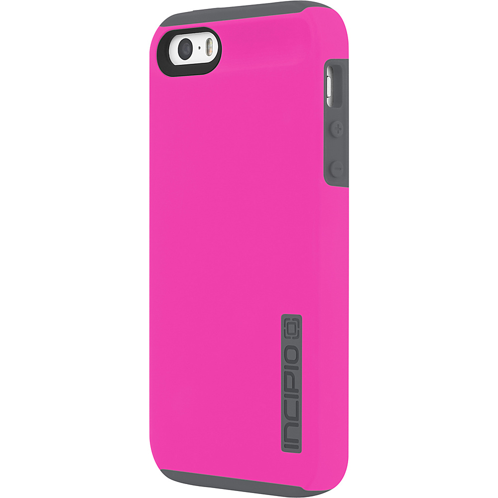 Incipio DualPro for iPhone 5 5s SE Highlighter Pink Charcoal Incipio Electronic Cases