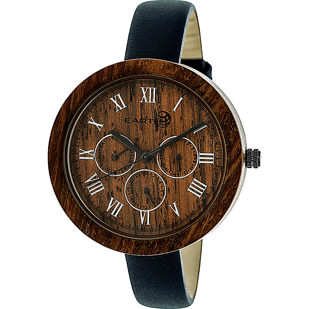 Earth Wood Brush Strap Watch Red Earth Wood Watches