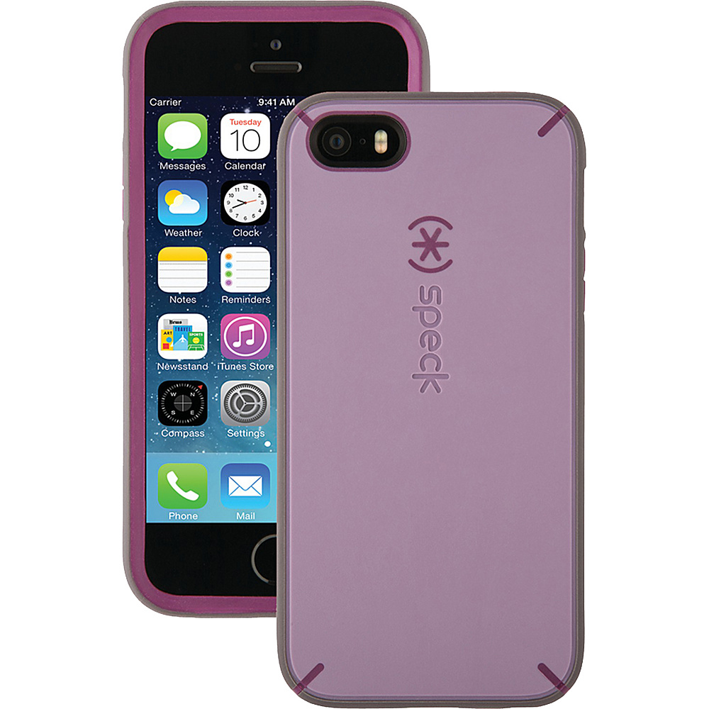 Speck IPhone 5 5s Mightyshell Case Lilac Purple Raisin Purple Soot Speck Electronic Cases