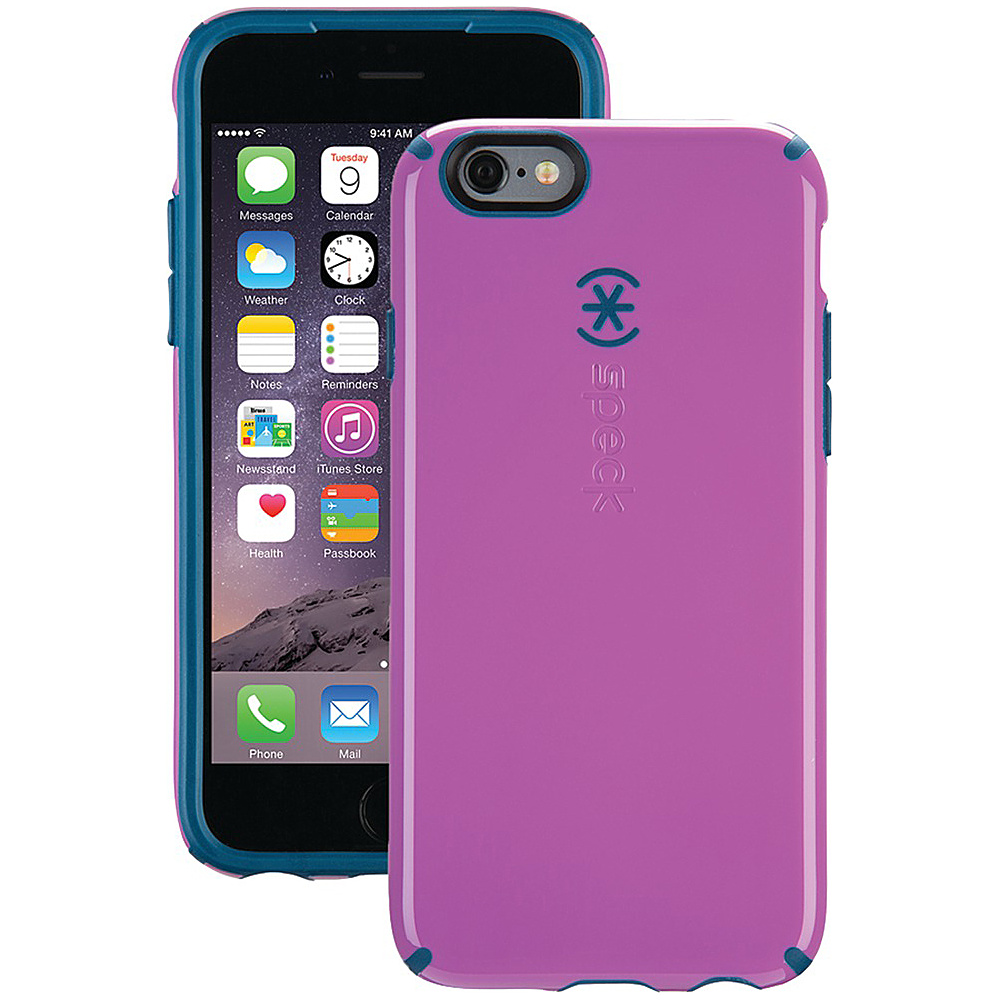 Speck IPhone 6 6s Candyshell Case Beaming Orchid Purple Deep Sea Blue Speck Personal Electronic Cases