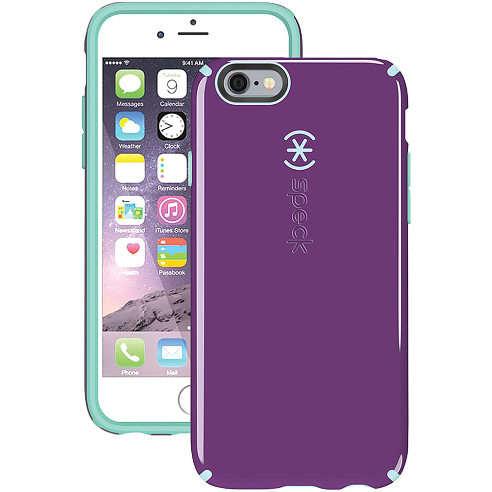 Speck IPhone 6 6s Candyshell Case Acai Purple Aloe Green Speck Electronic Cases