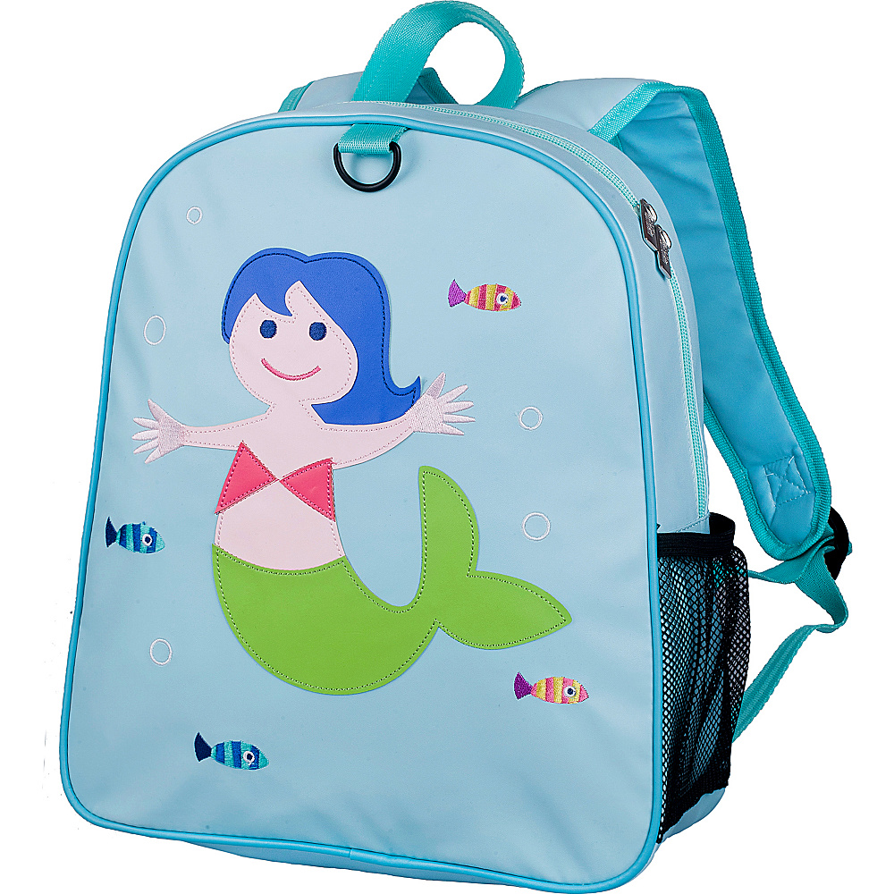Wildkin Embroidered Backpack Olive Kids Mermaid Wildkin Everyday Backpacks