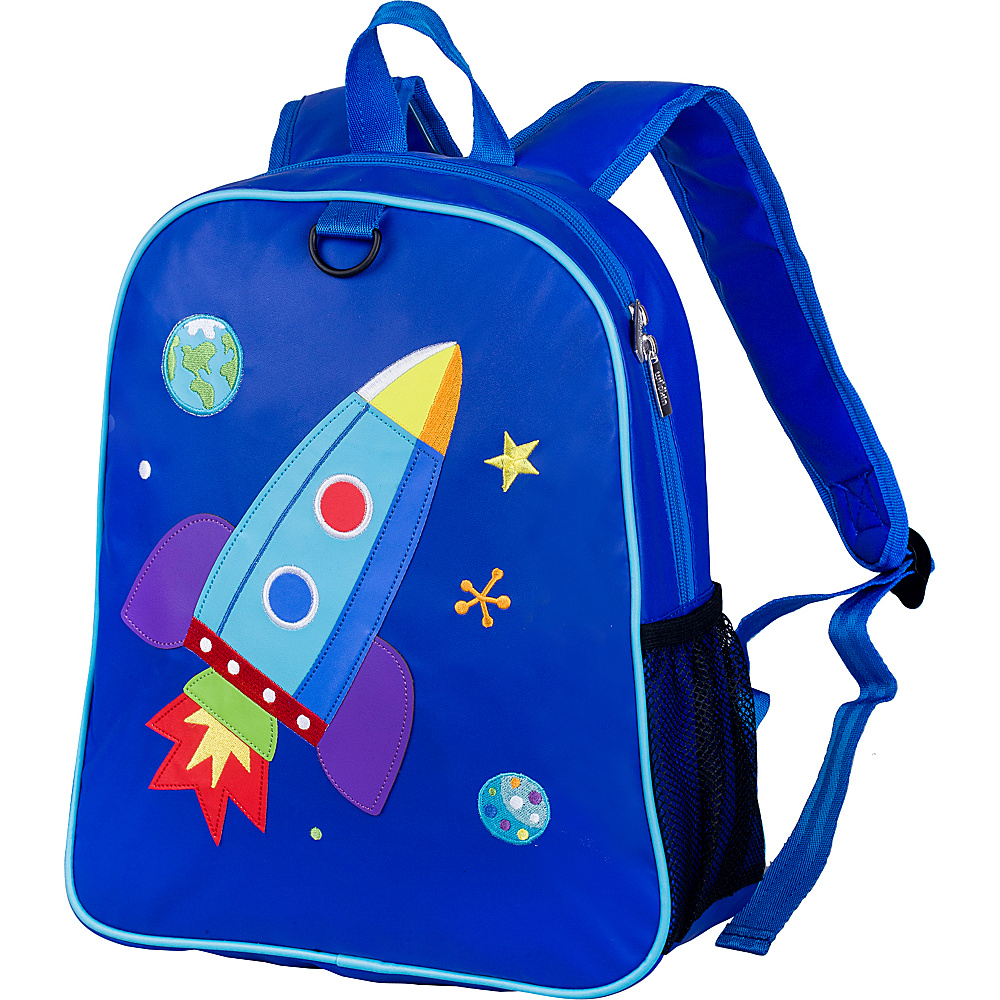 Wildkin Embroidered Backpack Olive Kids Rocket Wildkin Everyday Backpacks
