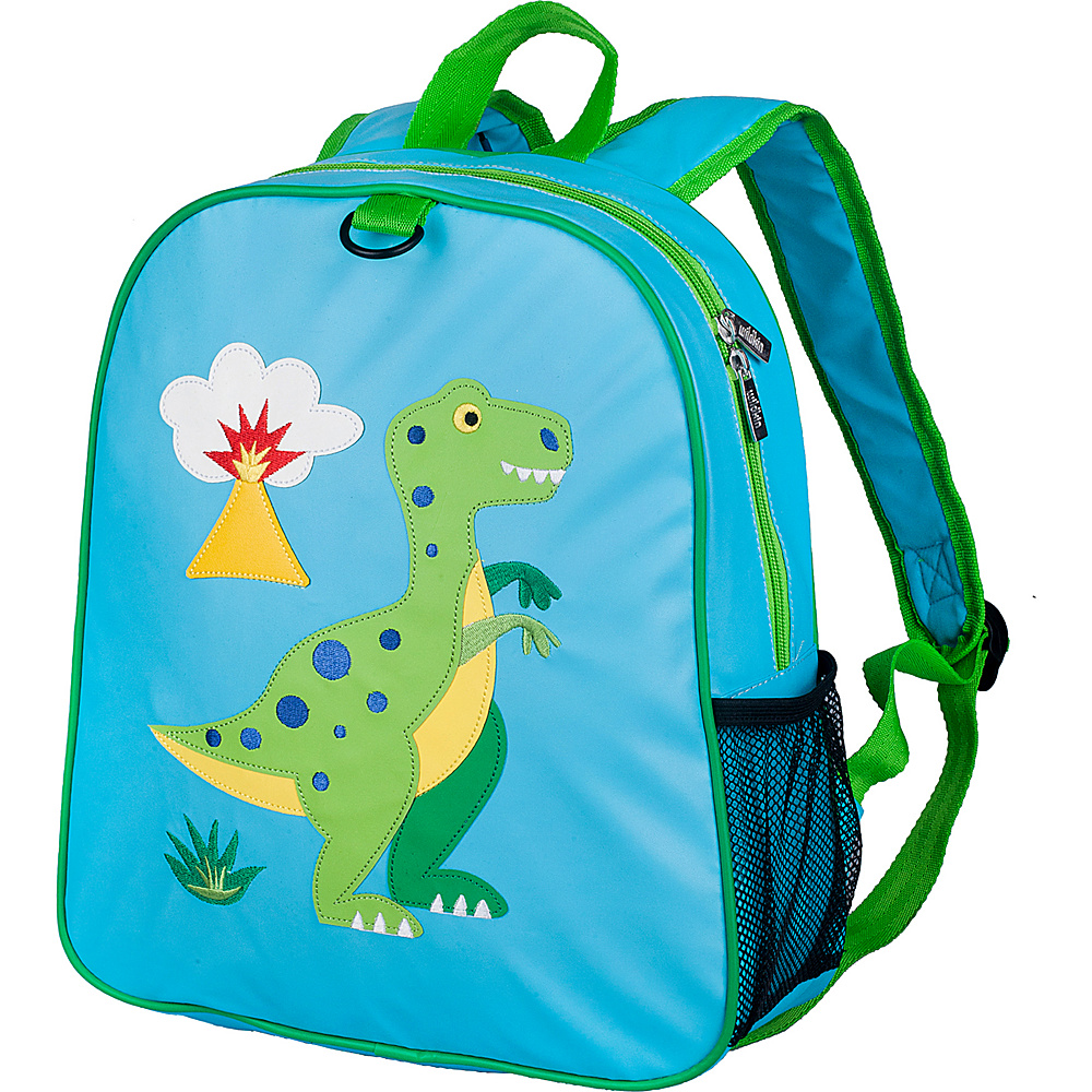 Wildkin Embroidered Backpack Olive Kids Dinosaur Wildkin Everyday Backpacks