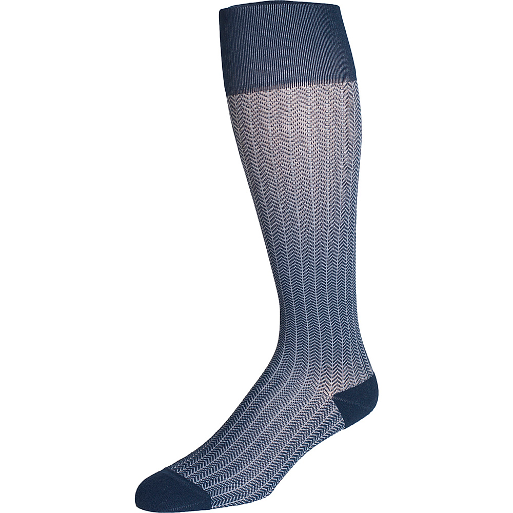 Rejuva Herringbone Compression Socks Marine â Small Rejuva Legwear Socks