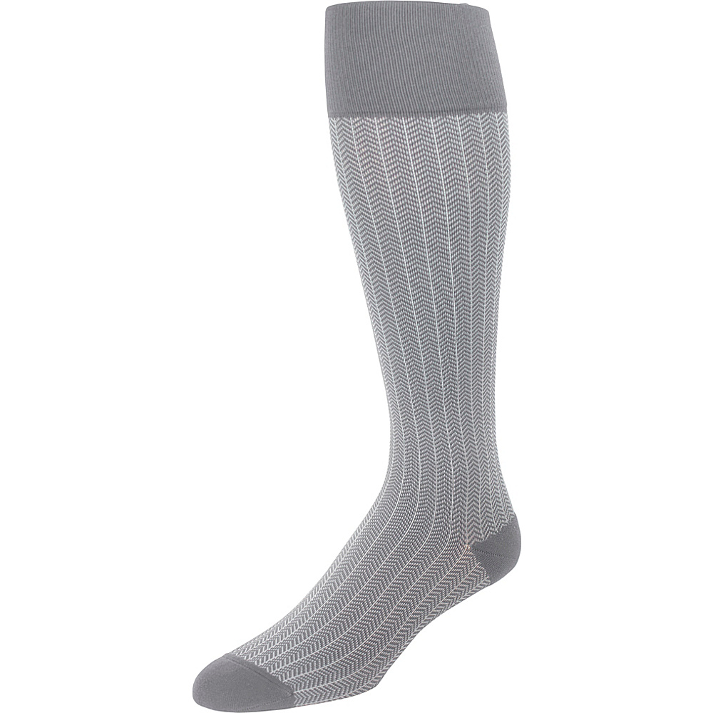 Rejuva Herringbone Compression Socks Charcoal Rejuva Legwear Socks