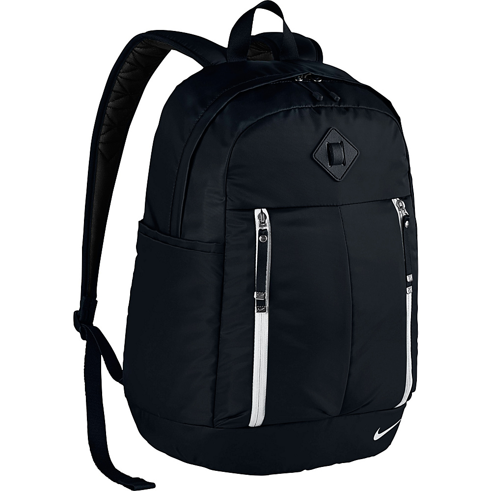 Nike Auralux Backpack Solid Black Black White Nike Everyday Backpacks