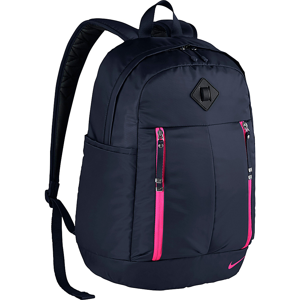 Nike Auralux Backpack Solid Obsidian Obsidian Hyper Pink Nike Everyday Backpacks