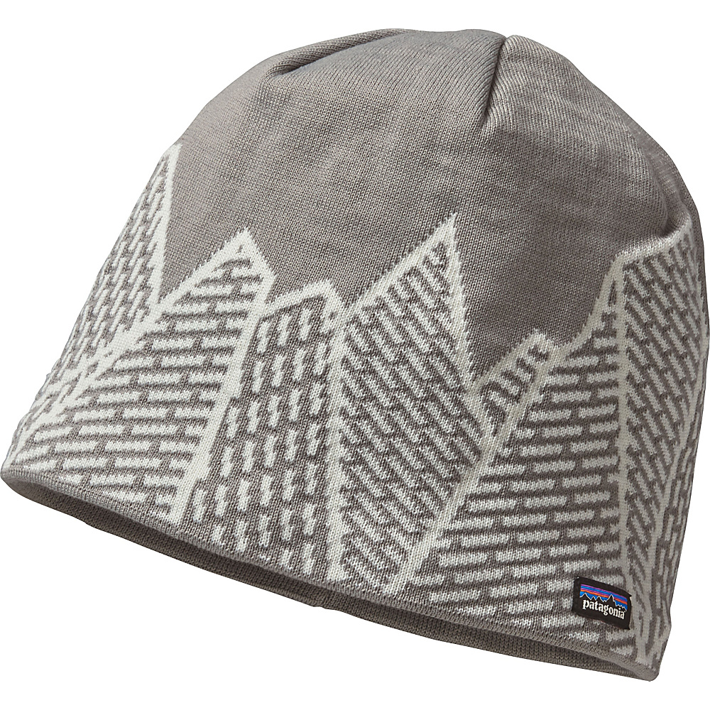 Patagonia Lined Beanie Crystal Edge Drifter Grey Patagonia Hats Gloves Scarves