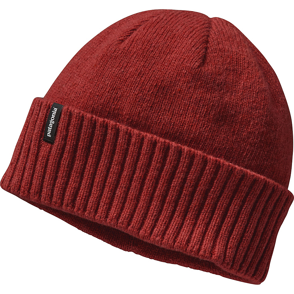 Patagonia Brodeo Beanie Cinder Red Patagonia Hats Gloves Scarves