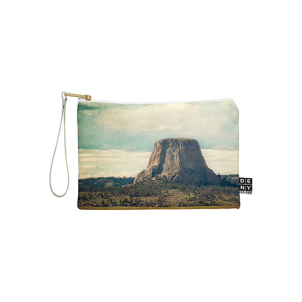 DENY Designs Catherine Mcdonald Pouch Sky Blue Devils Tower DENY Designs Travel Wallets