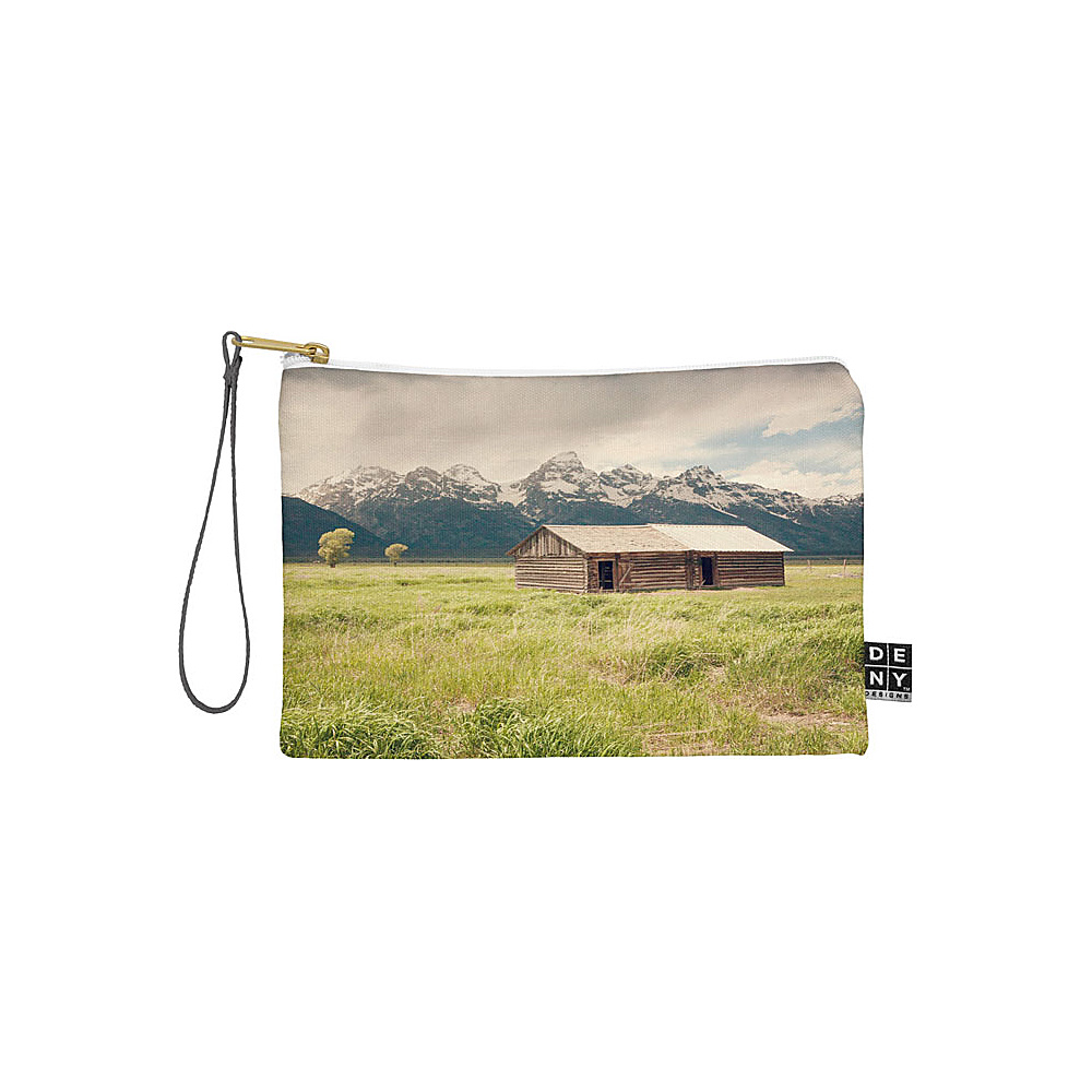 DENY Designs Catherine Mcdonald Pouch Mountain Green Summer in the Tetons DENY Designs Travel Wallets