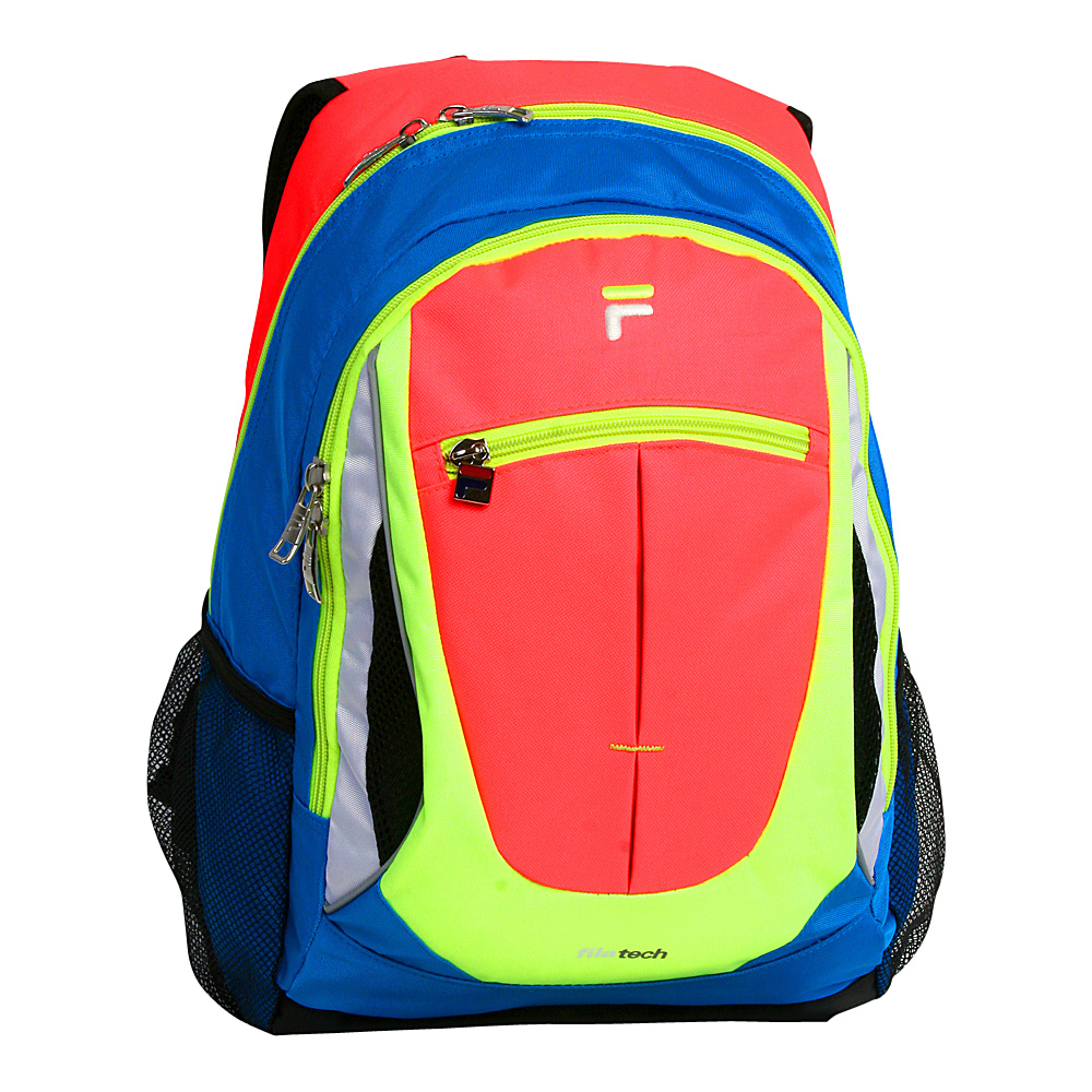Fila Flash Tablet and Laptop Backpack Neon Fuchsia Fila Everyday Backpacks