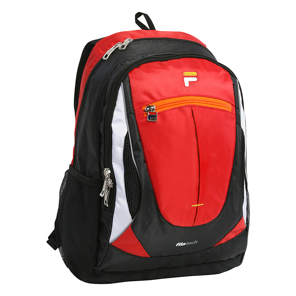 Fila Flash Tablet and Laptop Backpack Red Fila Everyday Backpacks
