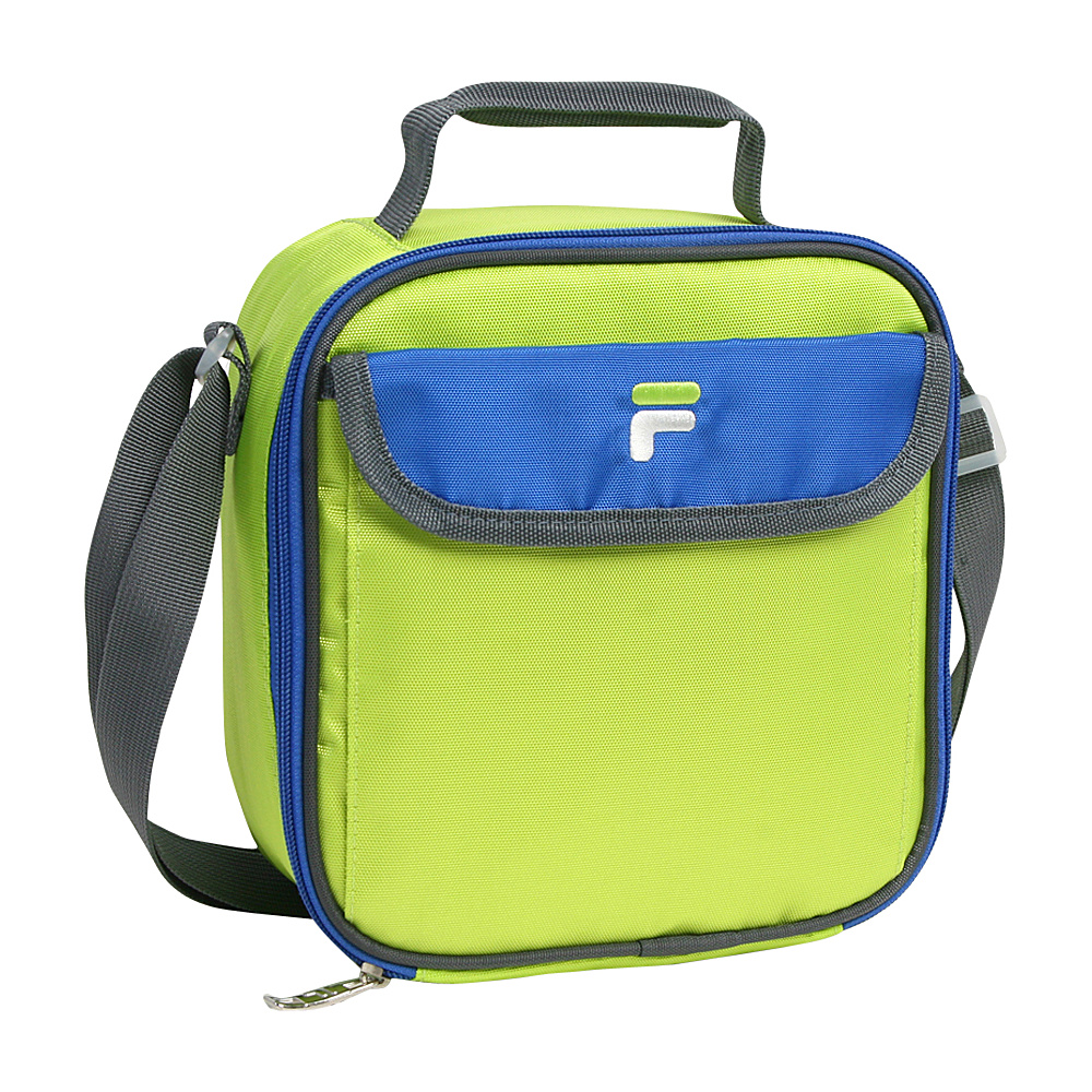Fila Siesta Insulated Lunch Bag Lime Blue Fila Travel Coolers