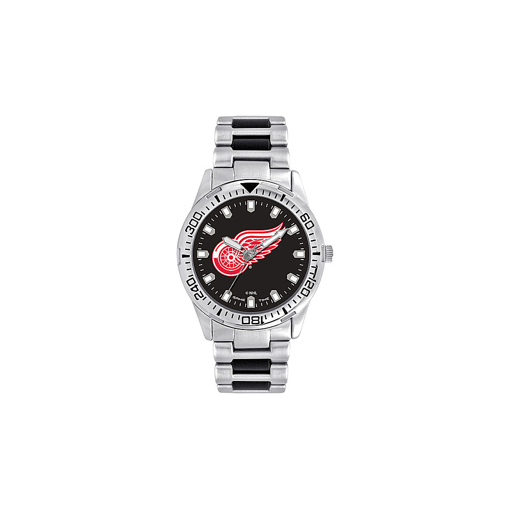 Game Time Mens Heavy Hitter NHL Watch Detroit Red Wings Game Time Watches