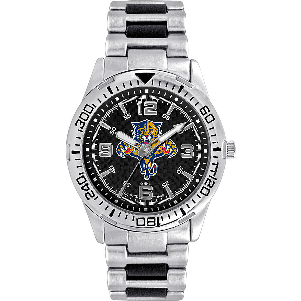 Game Time Mens Heavy Hitter NHL Watch Florida Panthers Game Time Watches