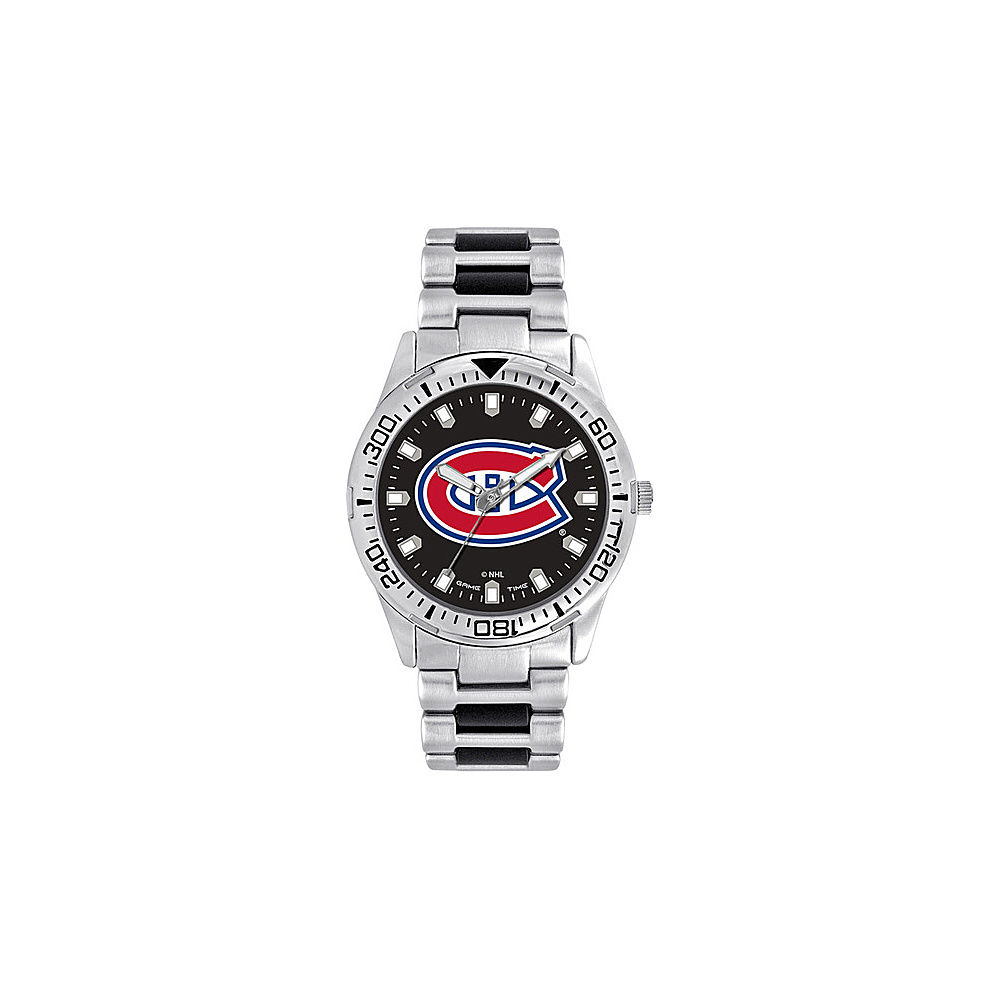 Game Time Mens Heavy Hitter NHL Watch Montreal Canadiens Game Time Watches