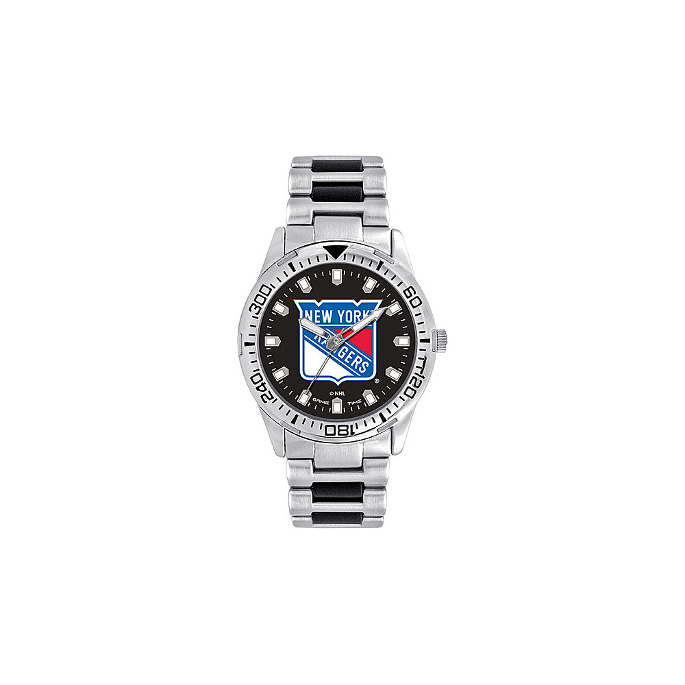 Game Time Mens Heavy Hitter NHL Watch New York Rangers Game Time Watches