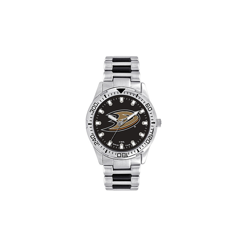 Game Time Mens Heavy Hitter NHL Watch Anaheim Ducks Game Time Watches
