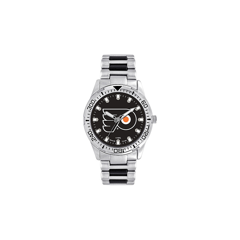Game Time Mens Heavy Hitter NHL Watch Philadelphia Flyers Game Time Watches