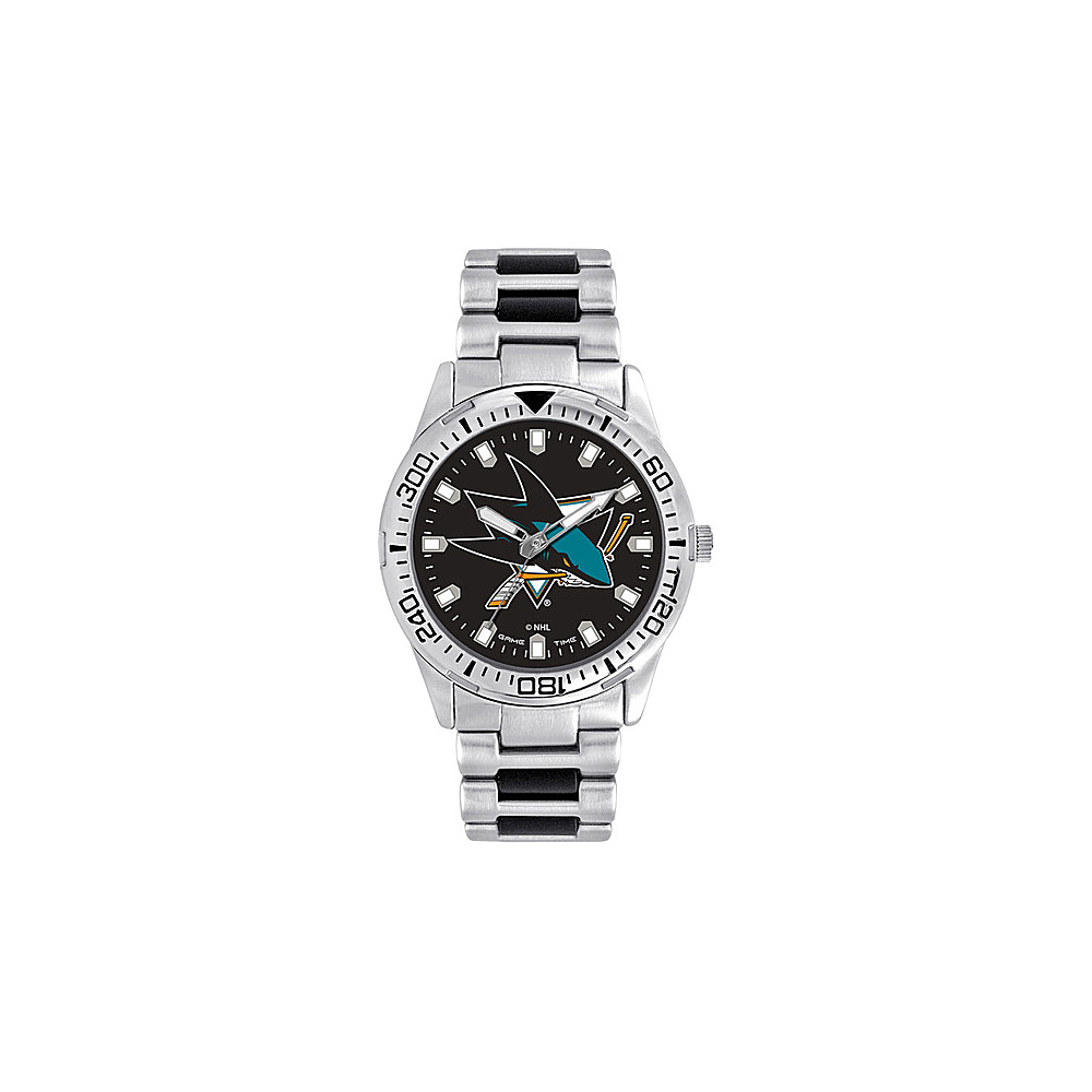 Game Time Mens Heavy Hitter NHL Watch San Jose Sharks Game Time Watches