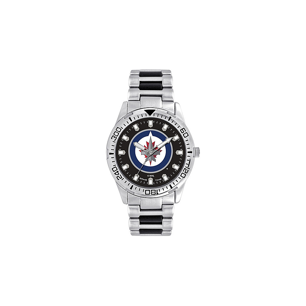 Game Time Mens Heavy Hitter NHL Watch Winnipeg Jets Game Time Watches