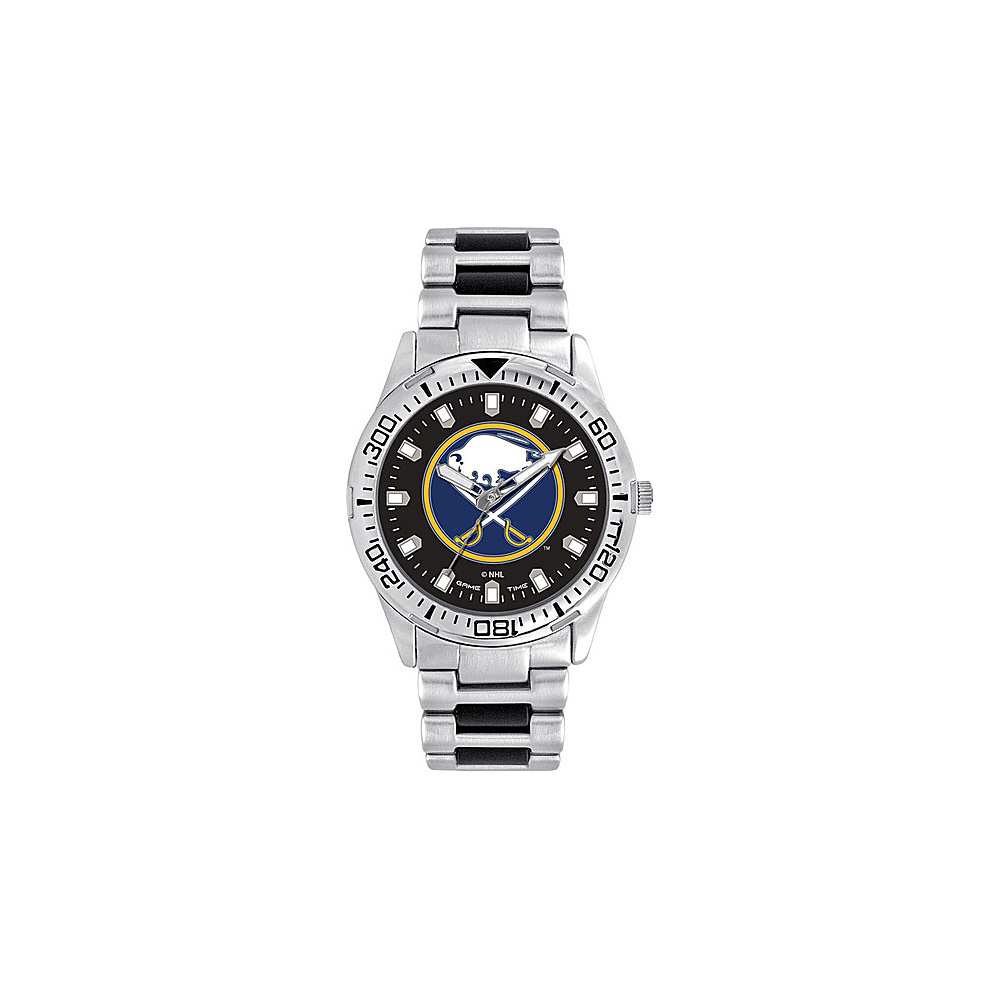 Game Time Mens Heavy Hitter NHL Watch Buffalo Sabres Game Time Watches