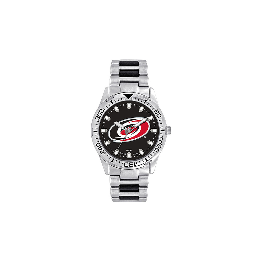 Game Time Mens Heavy Hitter NHL Watch Carolina Hurricanes Game Time Watches