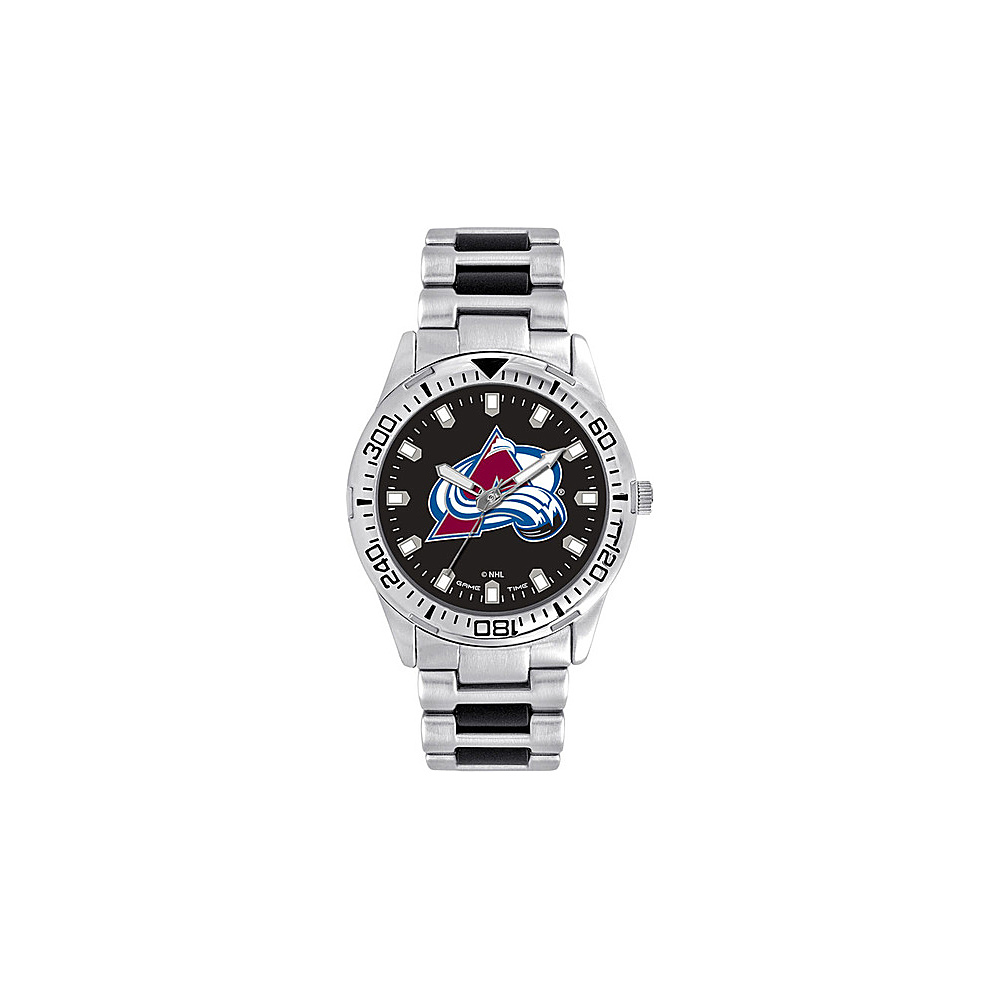 Game Time Mens Heavy Hitter NHL Watch Colorado Avalanche Game Time Watches